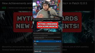 MYTHIC+ REWARDS - NEW ACHIEVMENTS!