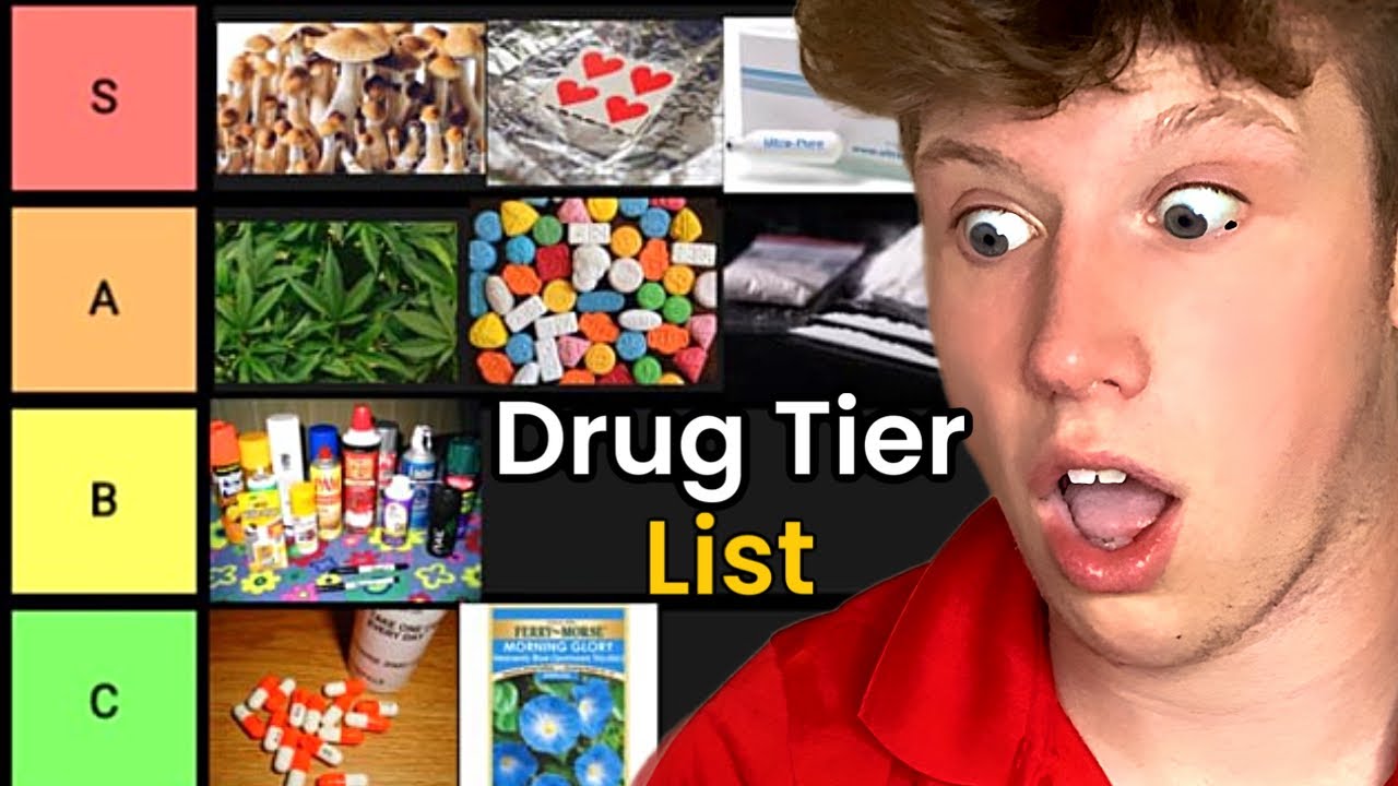 My Ultimate Drug Tier List (2023) YouTube