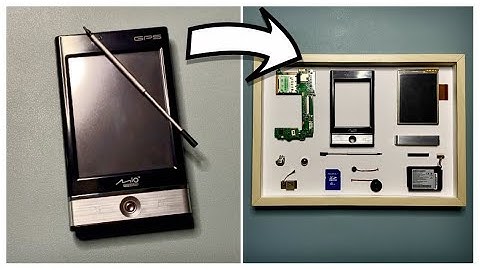 PDA new purpose in 2021 | Mio P560 Frame Teardown