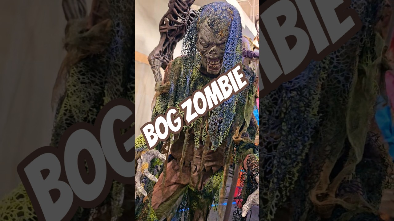 He's alive! Bog Zombie 🧟♂️ #zombie #halloween #spirithalloween