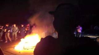 Couch Burning in Isla Vista