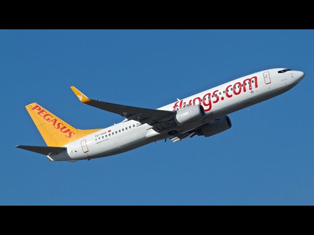 Pegasus Airlines Boeing 737-82R Flight PC320 Munich to Istanbul TC-AAV 