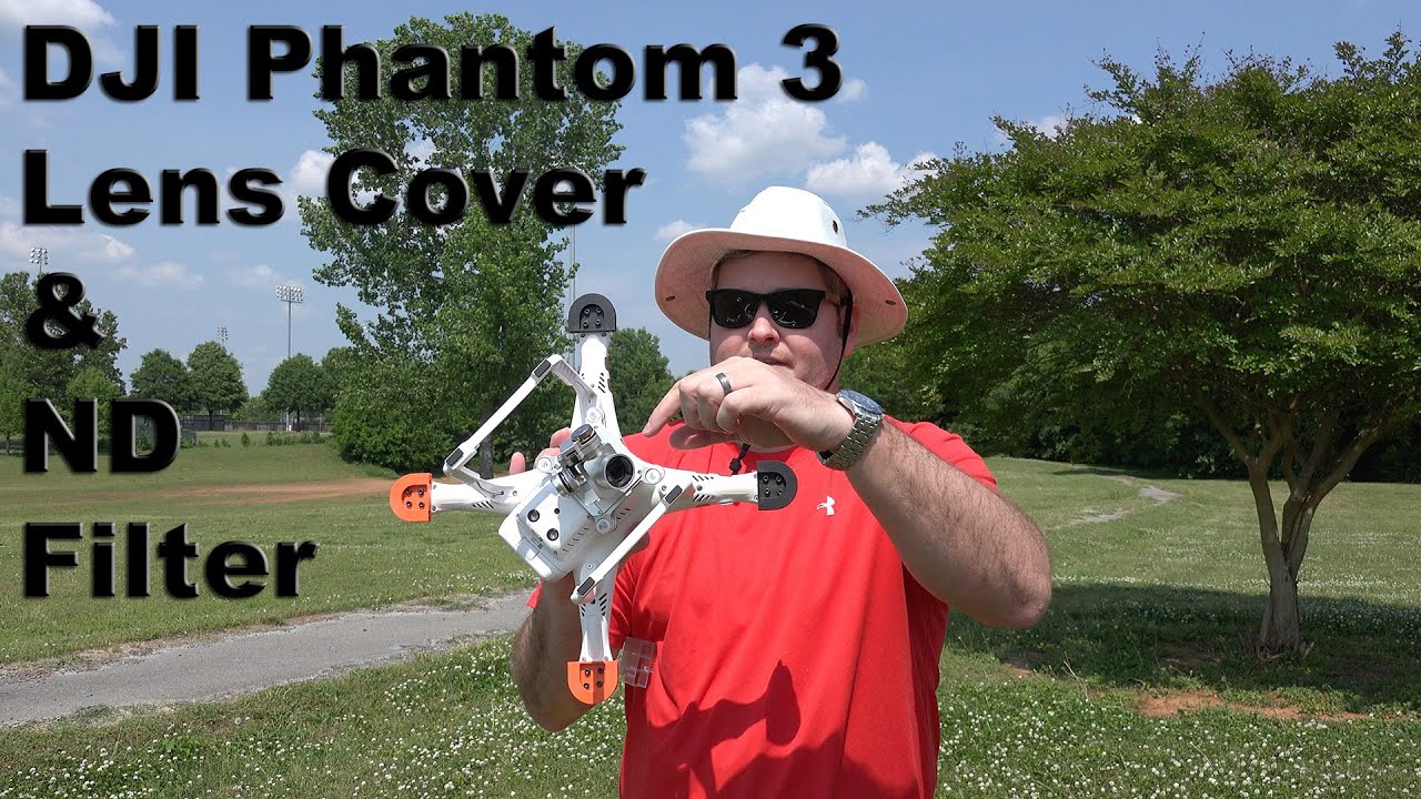 DJI Phantom 3 Lens Cover & ND Filter Available Now