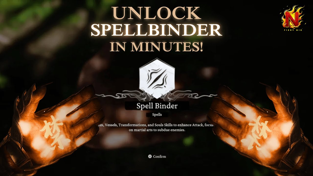 How to Easily Obtain Spell Binder | Black Myth: Wukong Guide | FieryNik ...