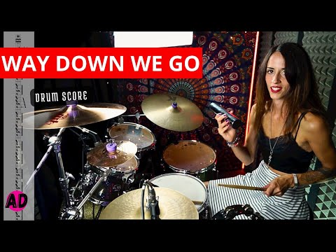 Way Down We Go Kaleo Drum Cover Drum Score 