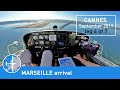 Flight Côte d'Azur - busy landing Marseille | Teil 4 von 7 | Flug Cannes Sept 2019