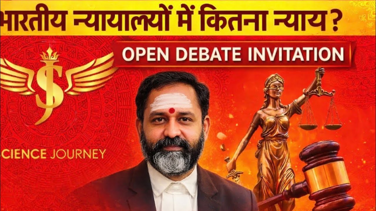 SJL701 | Bhartiya Nayayalay kitne nishpksh? | Open Debate Invitation to All| Science Journey