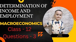 Topic- Consumption Function And Saving Function