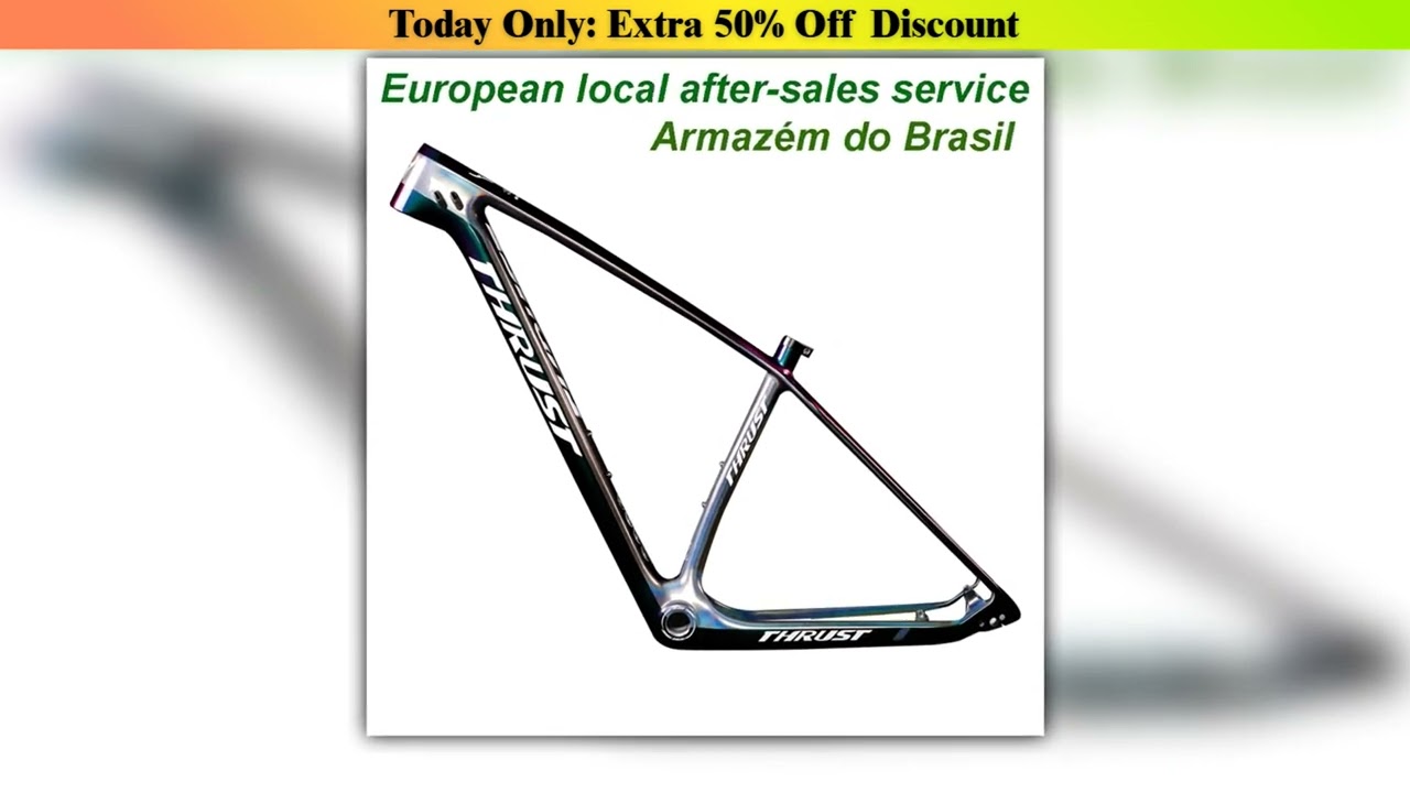 Get THRUST Carbon Frame 29er 15 17 19 Carbon mtb Frame BSA BB30 Bike Bicycle Frame boost mtb frame•