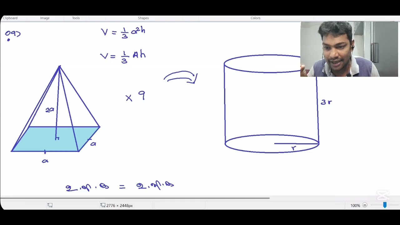 GCE OL Maths past paper 2024(2025) 2nd part  Q9 / கன அளவு கொள்ளளவு/மடக்கை/discussion in Tamil medium