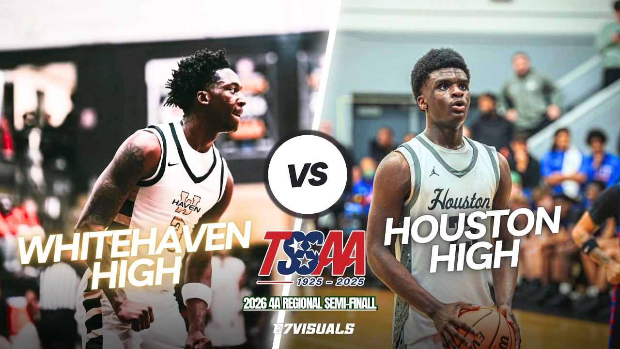 Whitehaven Ends Houston High's Season In Front Of A Sold Out Crowd! Game Of The Year. Bartlett Next!
