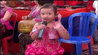 Lucu banget Anak Kecil Menyanyi diiringi Supra Nada live Sambi Sambirejo, Sragen