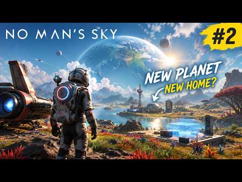 I Found a NEW EARTH and Started Building My Home! 🌎🚀 | No Man’s Sky #2