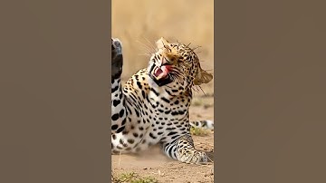 😱😵The Worst Mistake of the Leopard’s Life #wildlife #animals