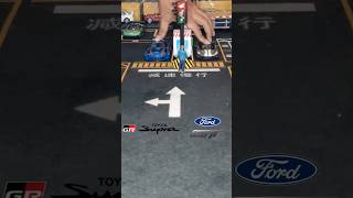 TOYOTA GR SUPRA VS 2017 FORD GT KINSMART โมเดลรถ ลิขสิทธิ์แท้ สำหรับสะสม เหล็กอัลลอย Scale1/36