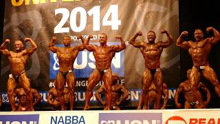 NABBA Universe 2014 - Masters Over 40 - 2nd Callout