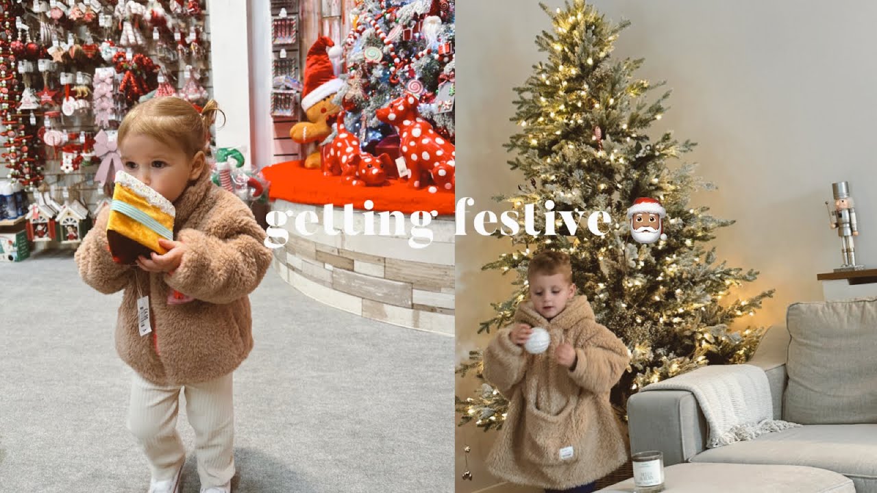 lets get festive: putting up the tree!… 🎄 ️ - YouTube