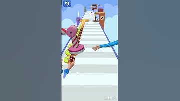 Sweets Donut Cake Run stack 😋🍩 #cooking game #games #shortsvideo #trending