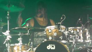 As I Lay Dying - Jordan Mancino Drum Solo (Live 12-8-2011)