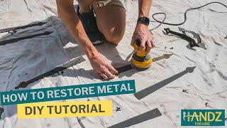 How to REFINISH METAL HARDWARE or FURNITURE screenshot 3