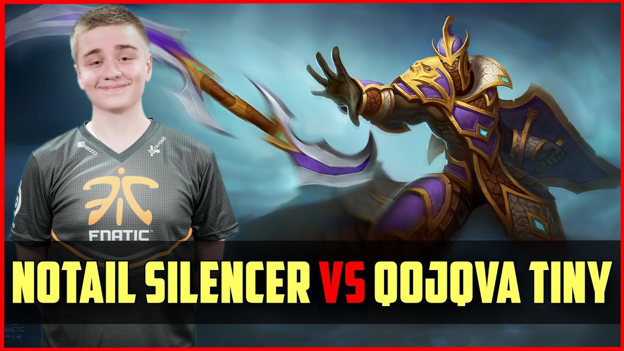 OG.N0tail Silencer vs IO Cr1t & qojqva Tiny | DOTA 2 gameplay
