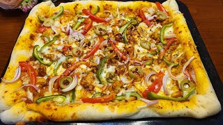 Party Pizza Recipe With Thick And Rich Homemade Pizza Sauce