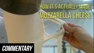 [Blind Reaction] How It's Actually Made - Mozzarella Cheese