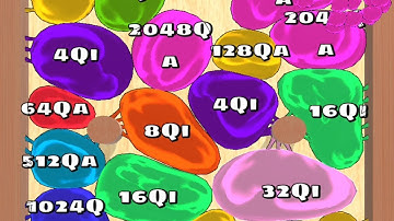 Blob Merge 3D Challenge infinity Colors Mix Speed LvL Up