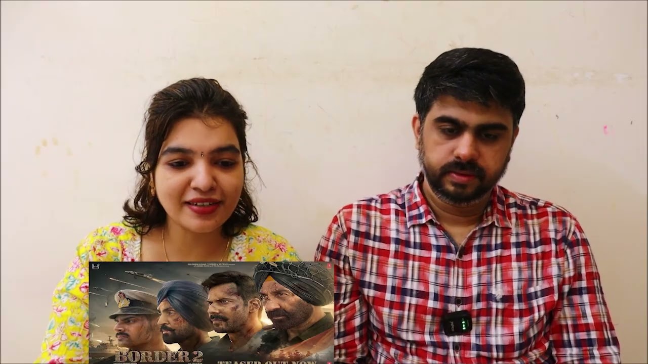 ГРАНИЦА 2 Тизер | Санни Деол, Варун Д, Дилджит, Ахан | Анураг С | Дж. П. Датта, Бхушан К. | Реакц...