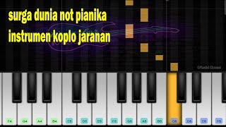 surga dunia not pianika instrumen cek sound