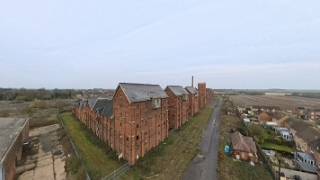 360 video - Bass Maltings Fly Over, Sleaford, Lincolnshire, UK