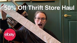Thrift Store Haul to Flip for Profit on eBay #thrifting #ebayreseller #parttimereseller