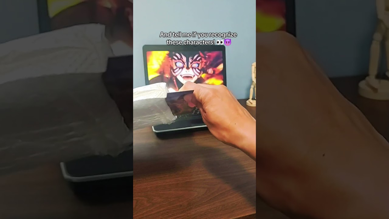 This Demon Slayer poster is wild! The characters pop right out If you're a real fan guess the season