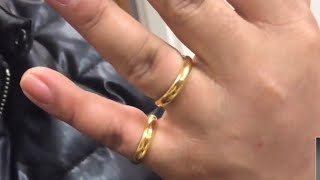 How to make pure gold ring