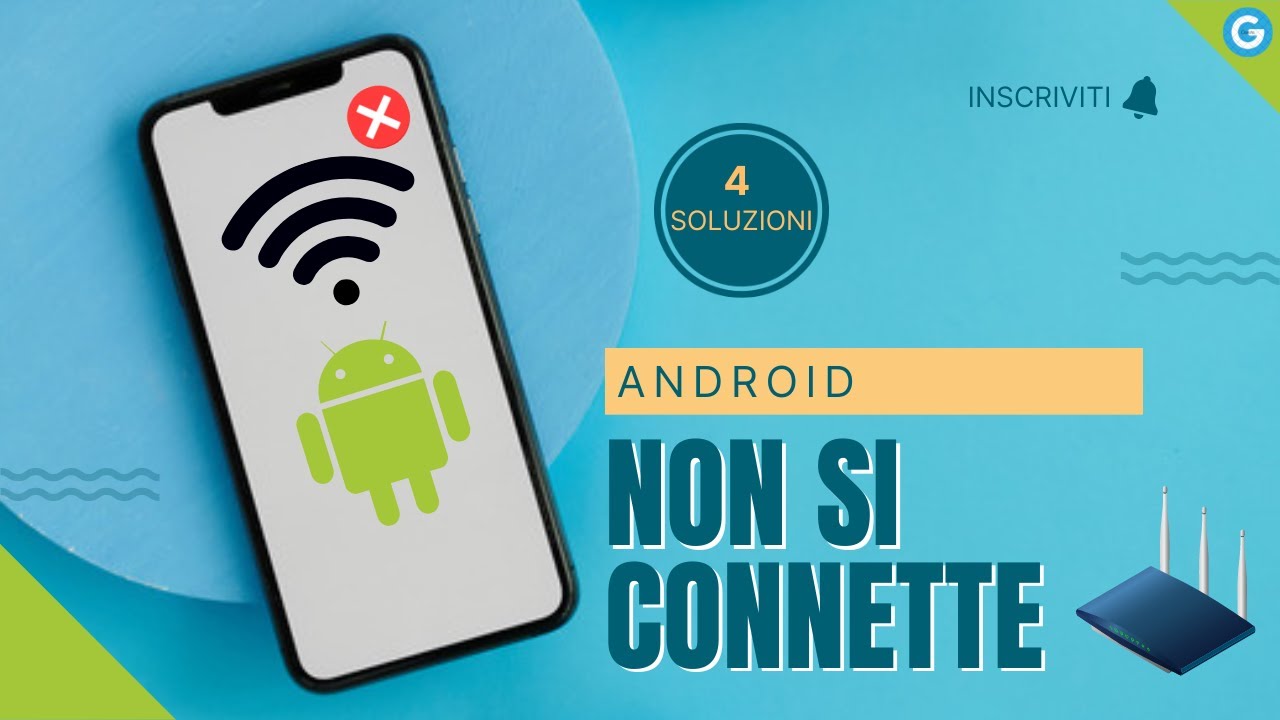 Android non si alla rete WiFi , come risolvere 📡 YouTube Android non si alla rete WiFi , come risolvere 📡 YouTube