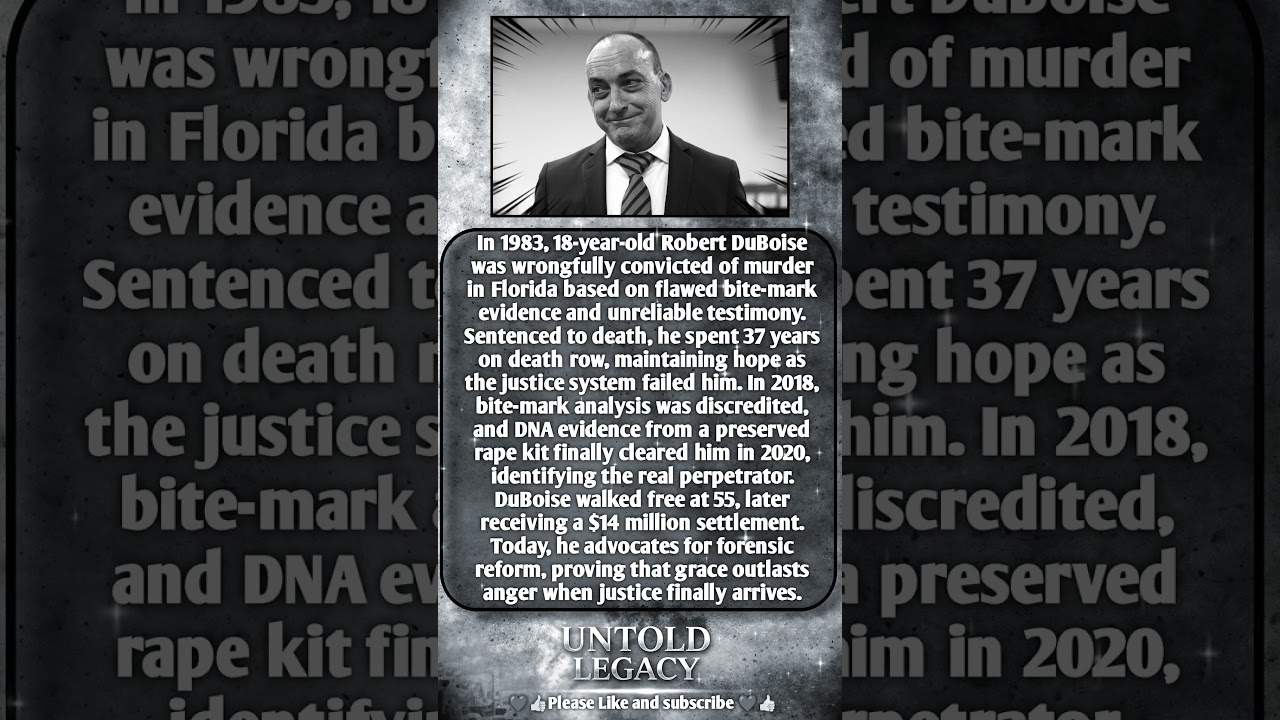 Freed After 37 Years on Death Row, He Chose Grace Over Anger ⚖️
