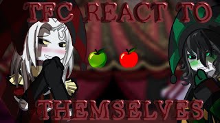 🎪 The Freak Circus reacts to themselves//Lore/ANGST/Ships//GREENAPPLE//MIGHT BE OOC🎪