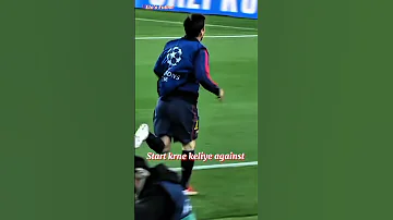 The Story Behind Messi Infamous Warm Up Clip 