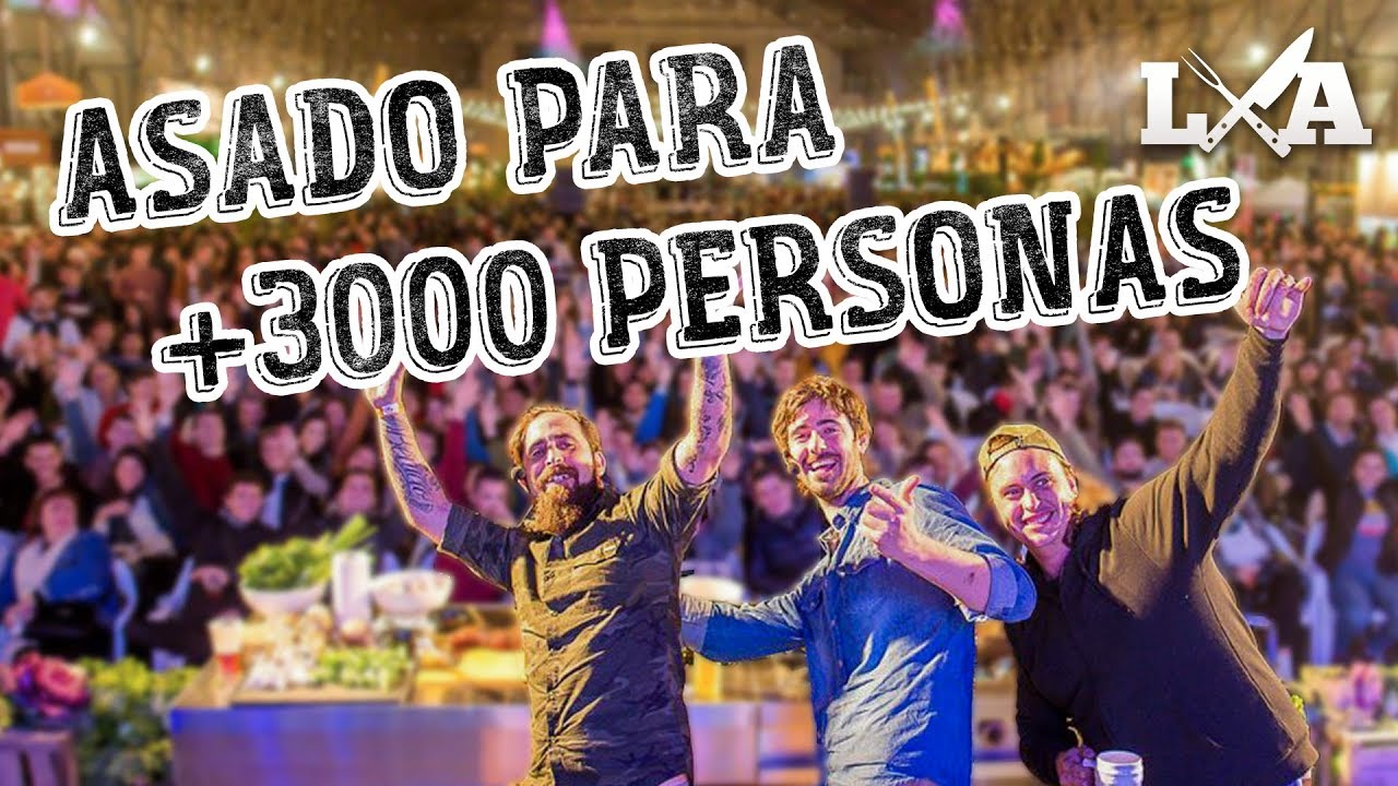 Asado Multitudinario en el Festival de la Cerveza y Gastronomía Invernal Santa Fe - Locos X el Asado