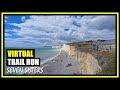 Virtual running video for treadmill - Seven Sisters virtual run with music