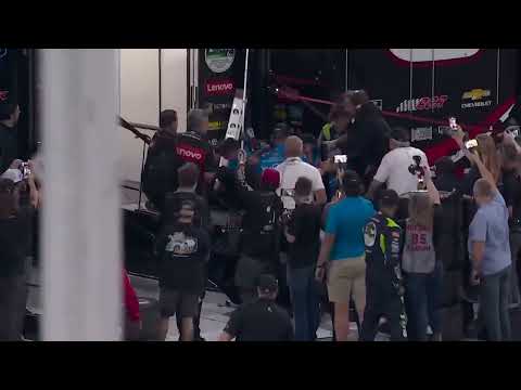 Ricky Stenhouse Jr and Kyle Busch brawl post race at North Wilkesboro 2024