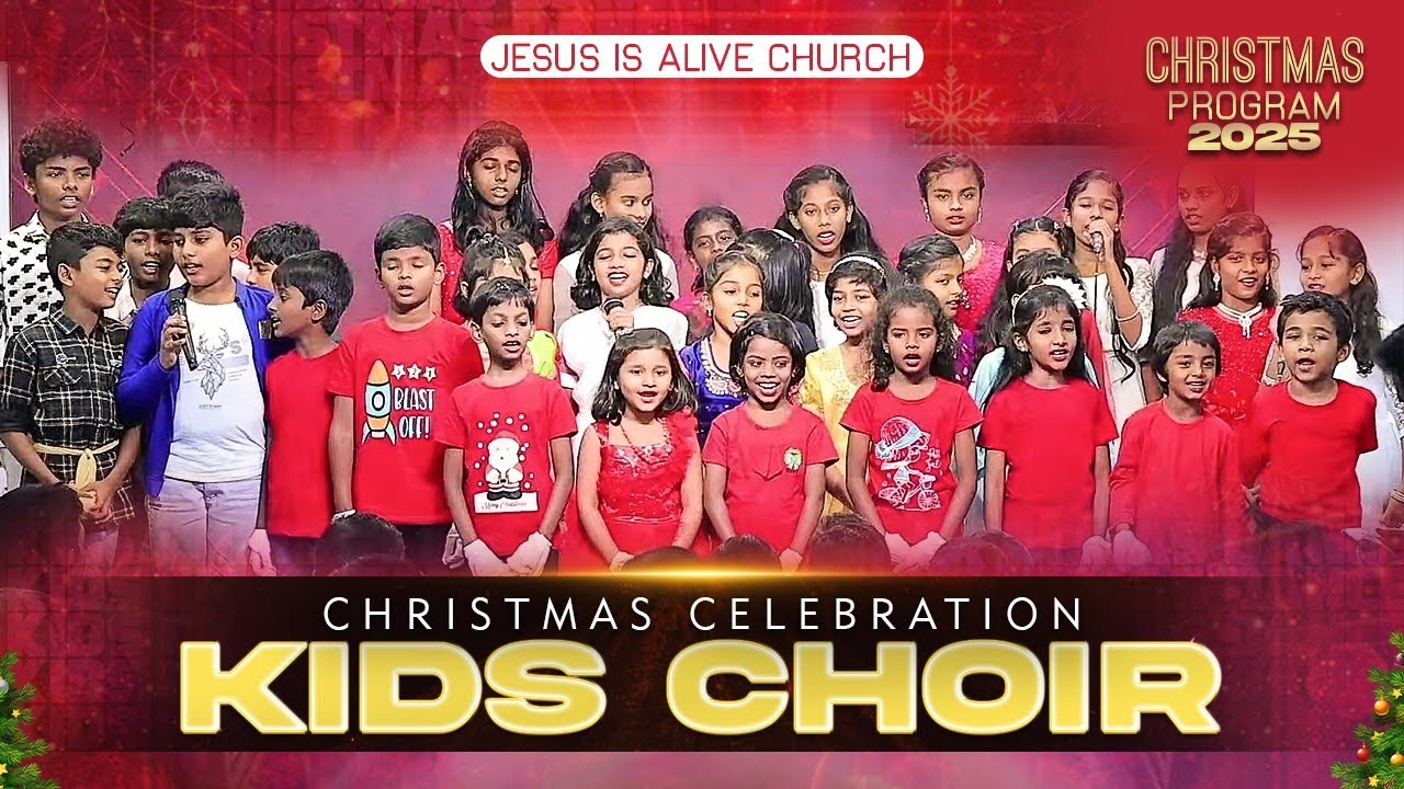TAMIL CHRISTMAS SONG || KIDS CHOIR || JESUS IS ALIVE CHURCH