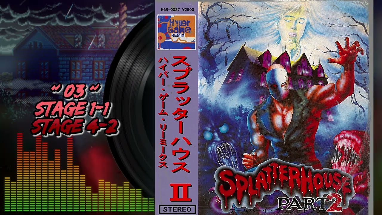 SplatterHouse 2 ~ OST Rock Remix ~ Sega Megadrive ~ スプラッターハウス PART2 ~ Namco ~ メガドライブ