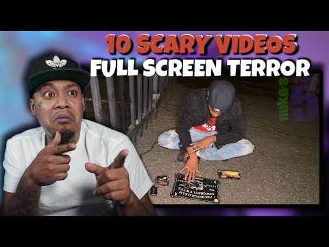 10 SCARY Videos For FULL SCREEN TERROR "REACTION"