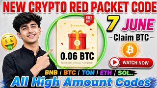 PART 1 Binance Red Packet Codes For 7 June