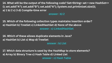 TCS WINGS1 / PART - 2 / TRACK T4 SPRINGBOOT/ JAVA  MCQS  /JAVA COLLECTION ALL ASKED QUESTIONS