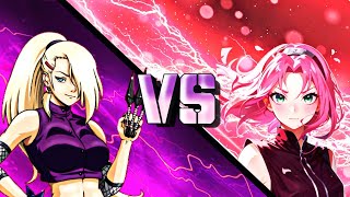 Naruto Shippuden|Sakura vs Ino|Wwe 2k23|