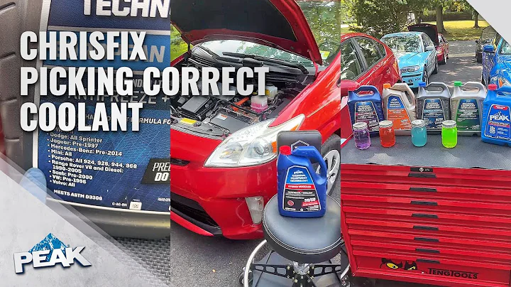 How to Pick the Best Coolant for Your Car with ChrisFix | PEAK Auto