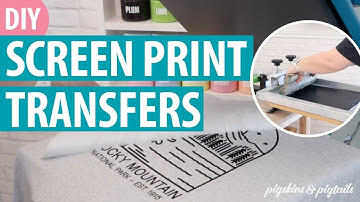 How to Make Plastisol Screen Print Transfers