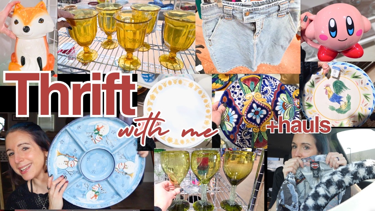 Thrifting Thursday is FINALLY Back! Watch This Haul